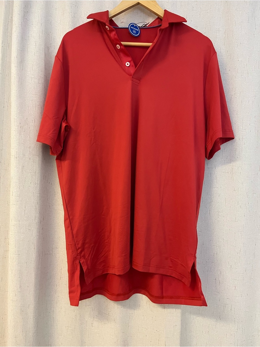 RLX Ralph Lauren Men’s Red Polo Shirt M Regular  Moisture Wicking $110